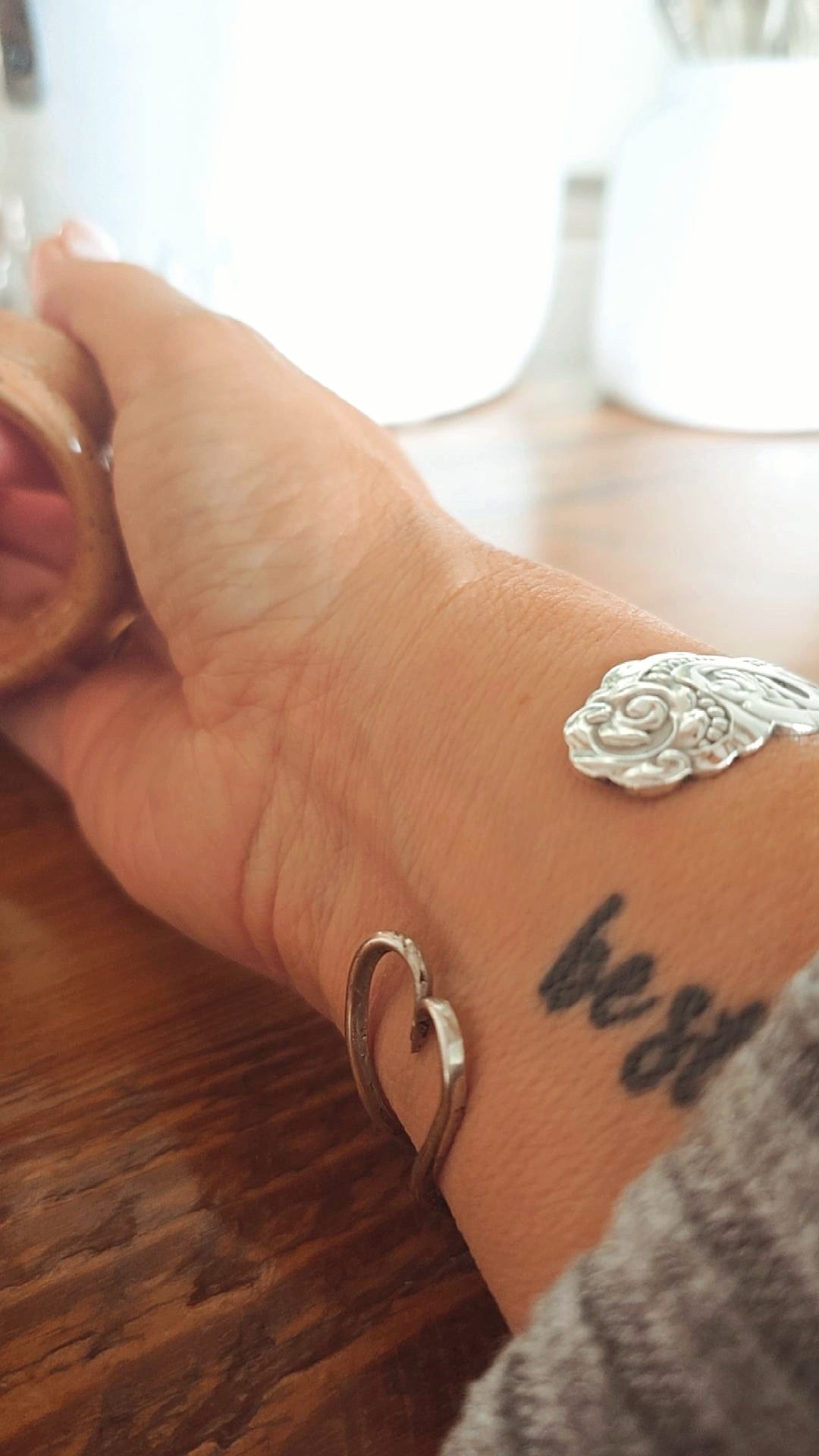 Sterling Silver Bracelet|Wandering Tulips