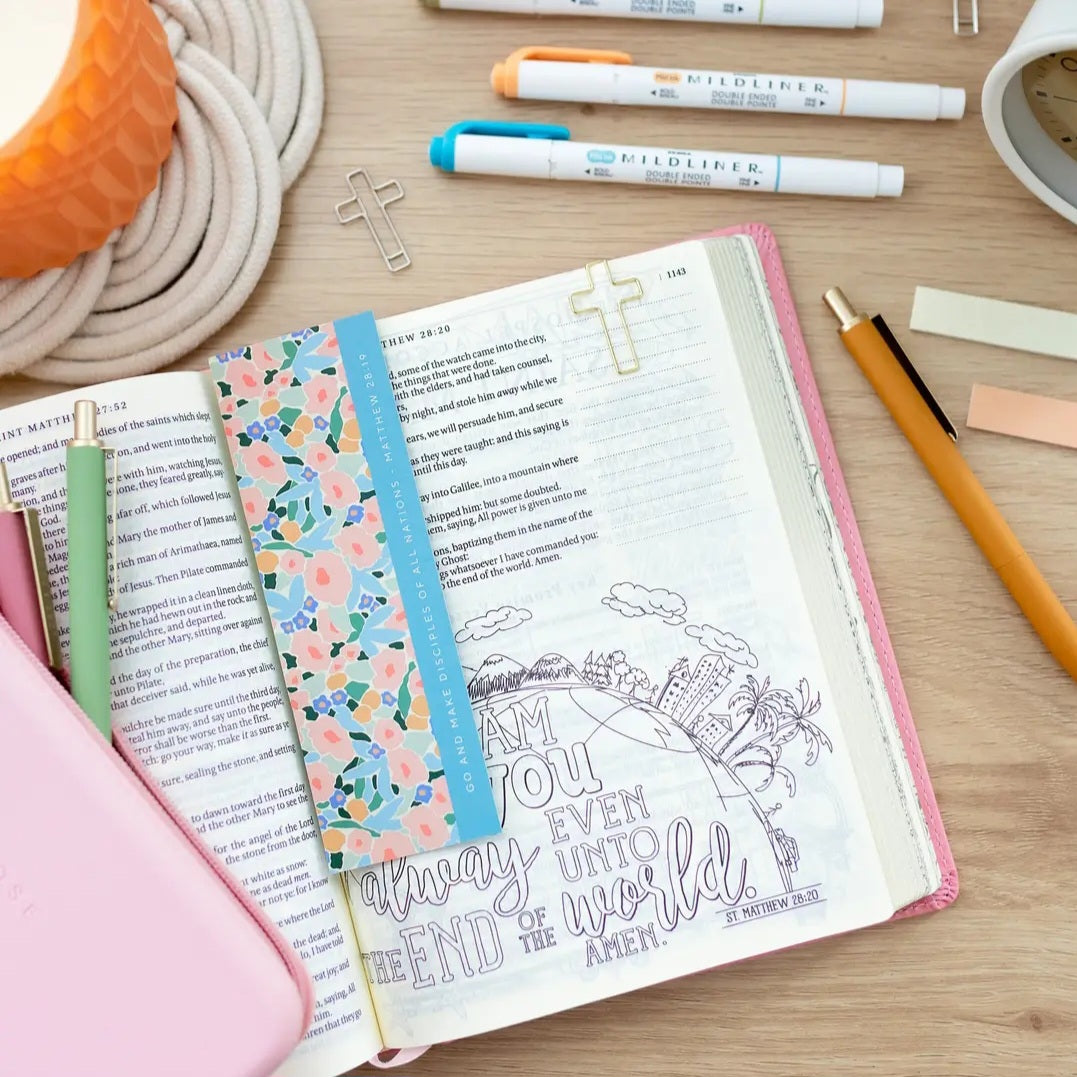 Bookmark And Cross Paperclips | Wandering Tulips