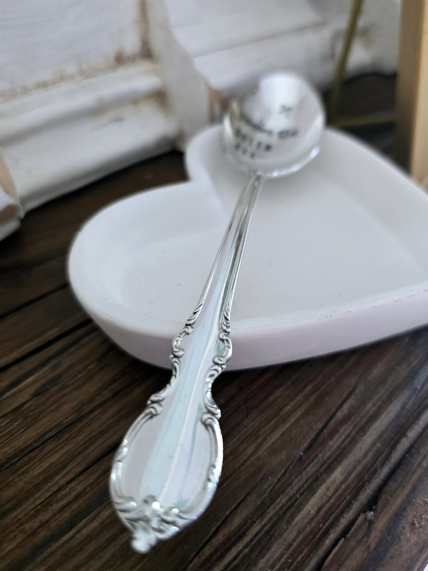 You're The Queen Bee - Vintage Personalized Stamped Spoon | Wandering Tulips