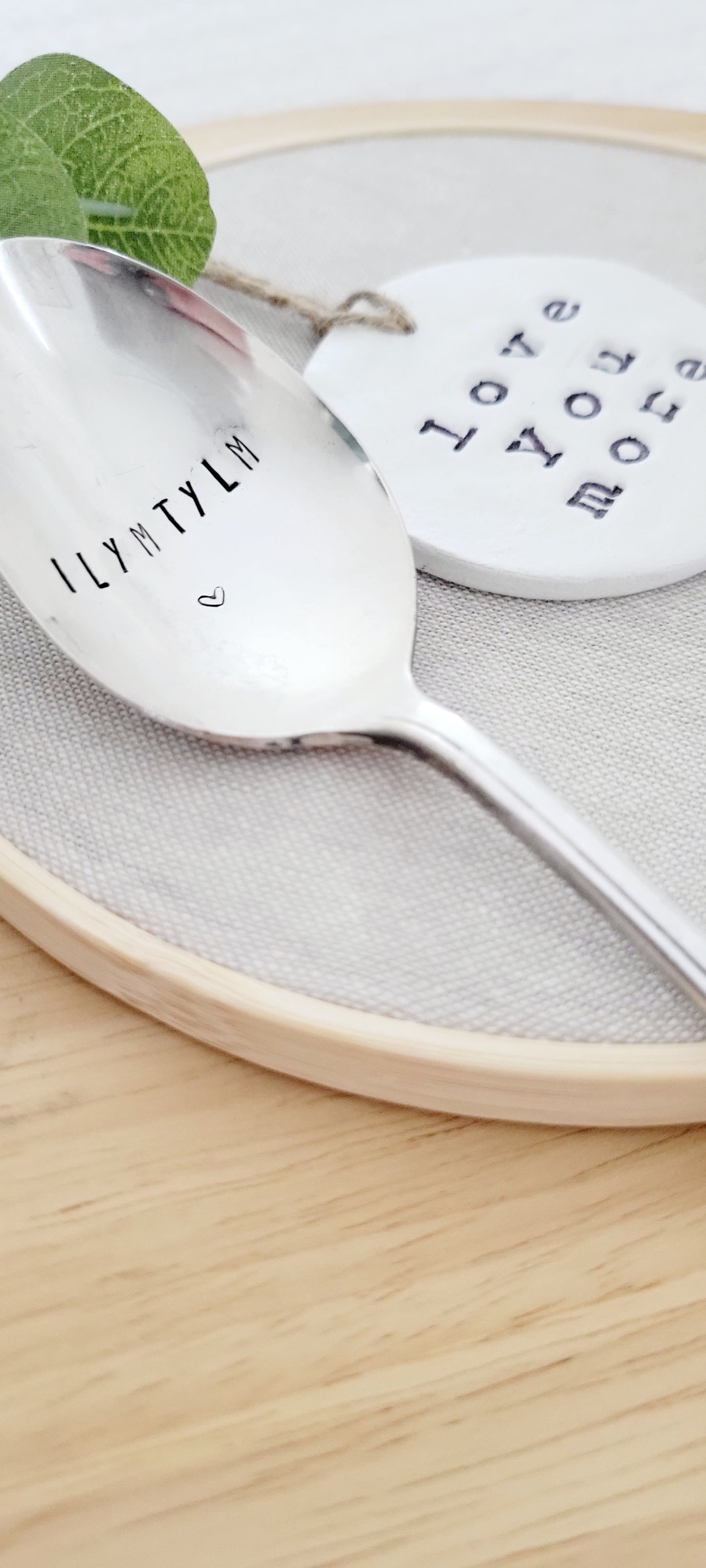 Customized Teaspoon - Vintage Personalized Stamped Spoon | Wandering Tulips