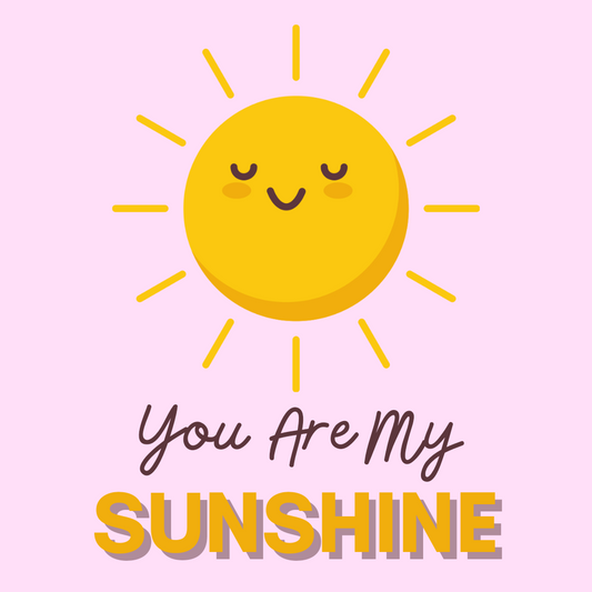 You Are My Ray Of Sunshine Sticker | Wandering Tulips