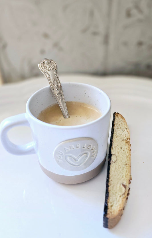 Biscotti - Nonni's Almond Dark Chocolate Biscotti | Wandering Tulips