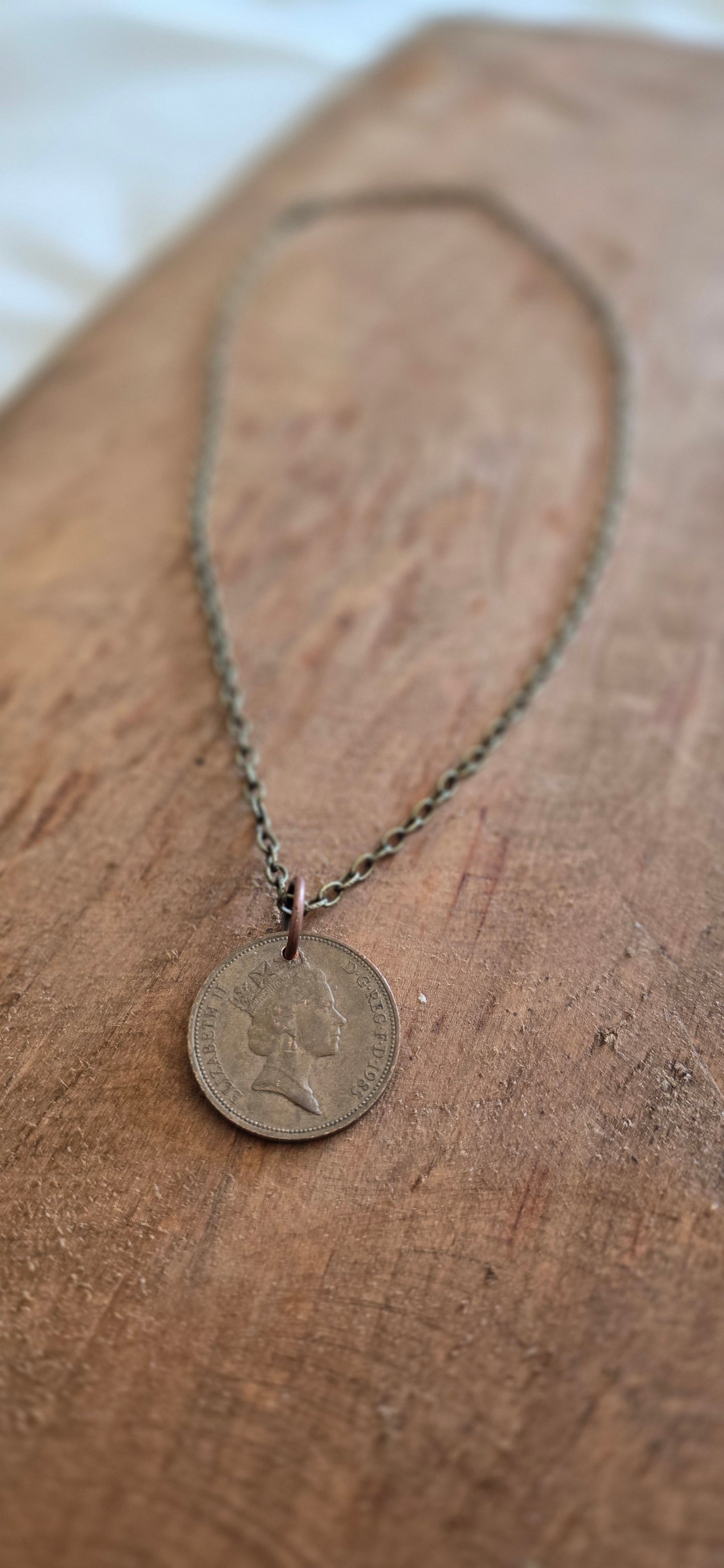 Vintage Coin Necklace | Wandering Tulips
