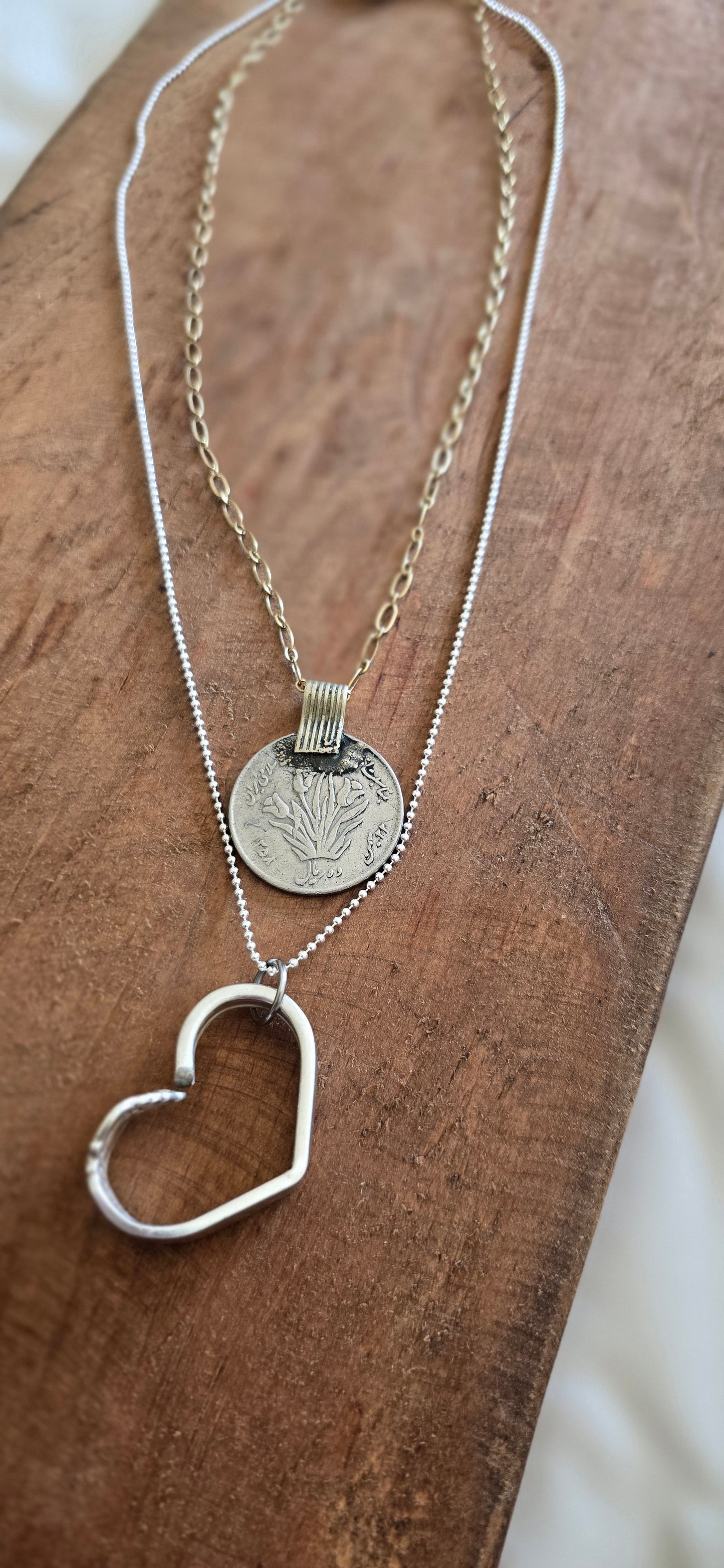Vintage Coin Necklace | Wandering Tulips
