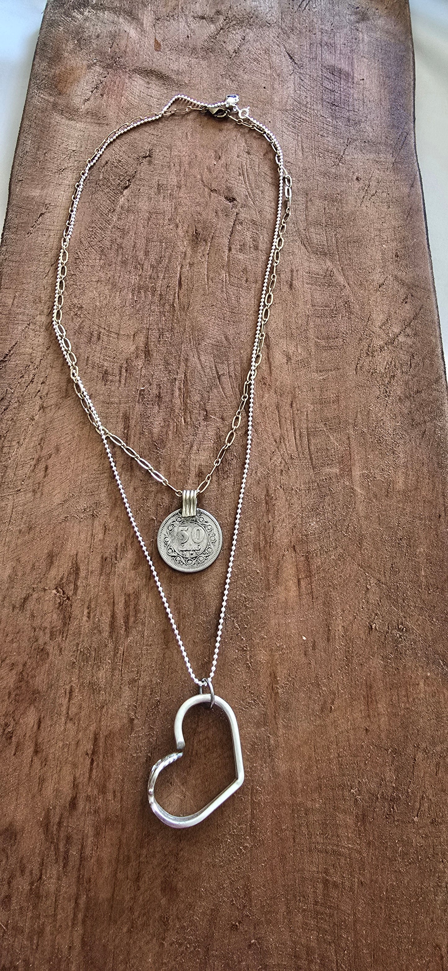 Vintage Coin Necklace | Wandering Tulips