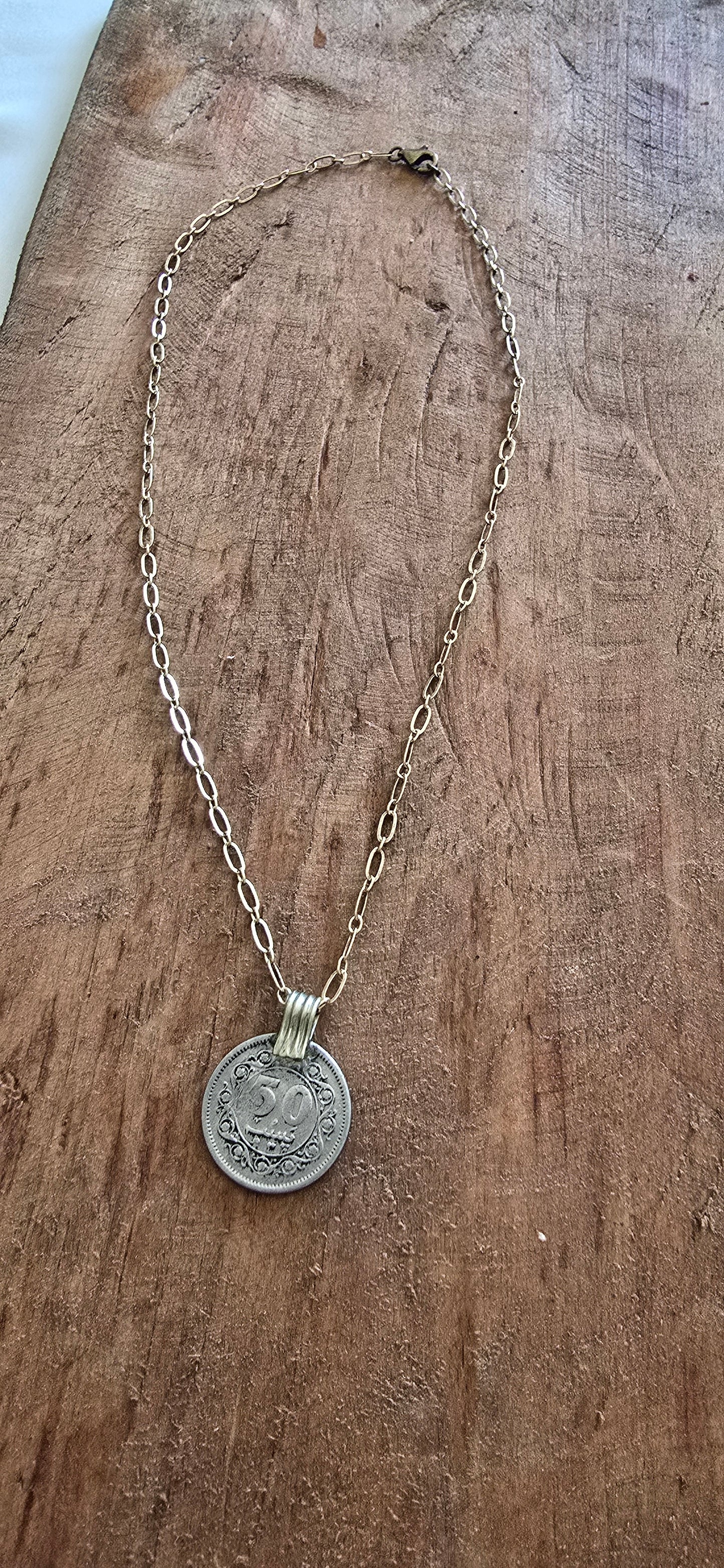 Vintage Coin Necklace | Wandering Tulips