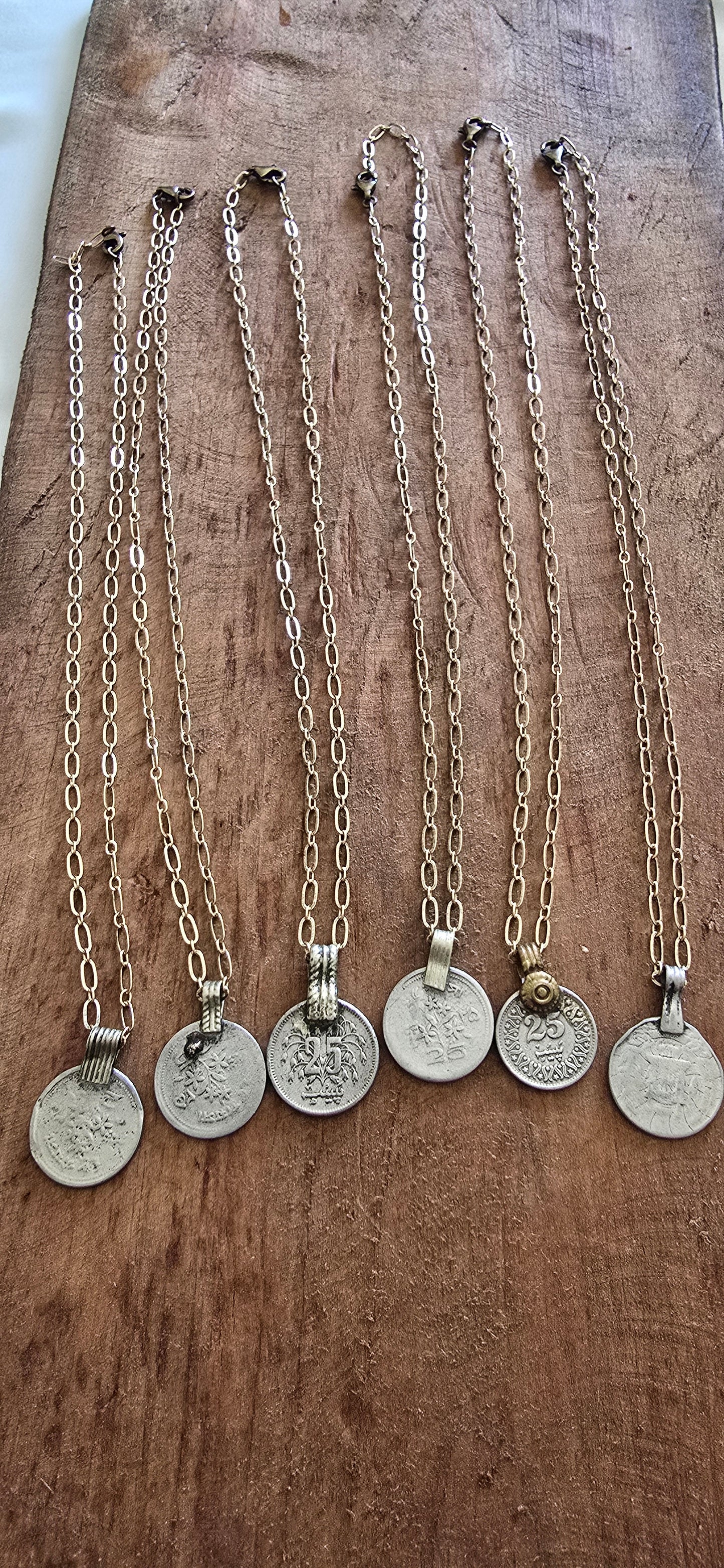 Vintage Coin Necklaces | Wandering Tulips