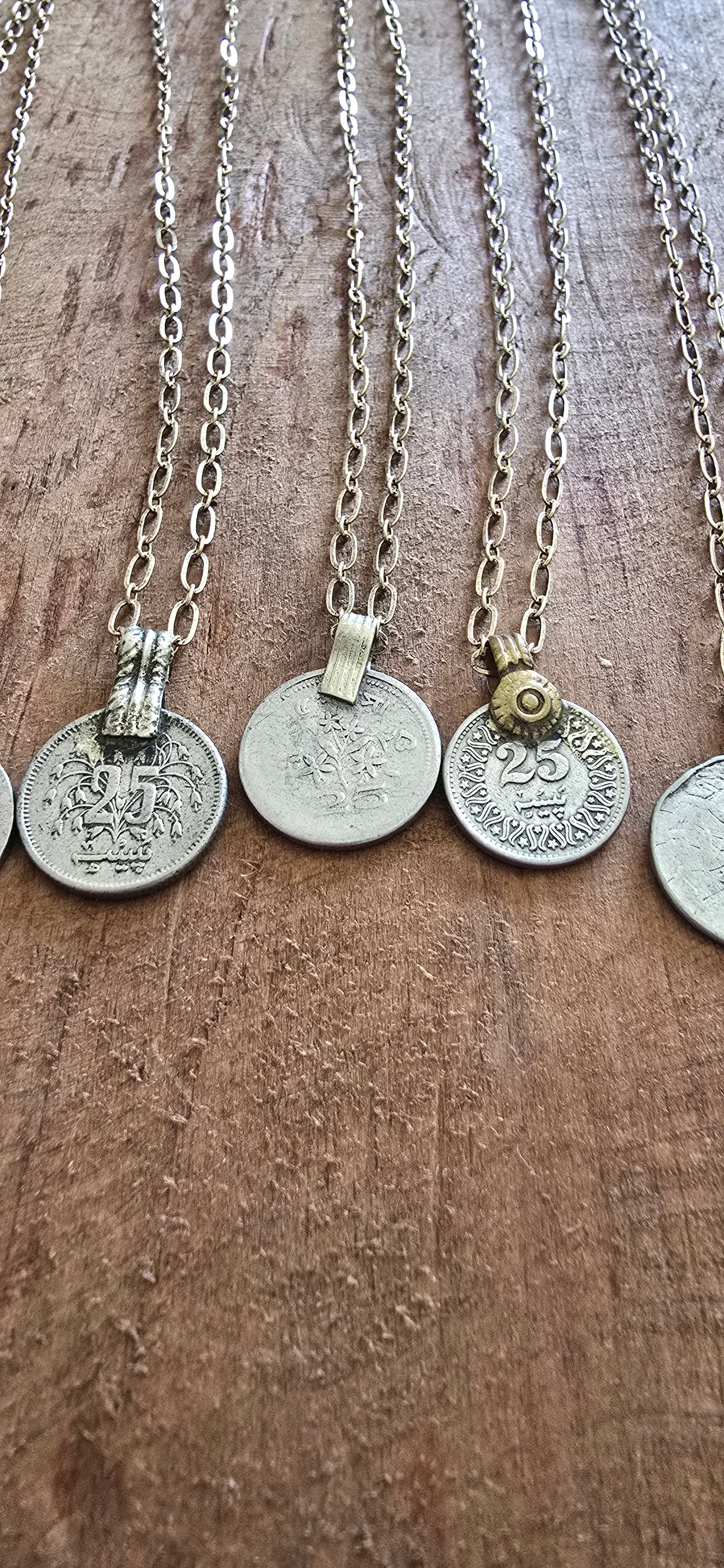 Vintage Coin Necklaces | Wandering Tulips