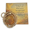 Psalm 16:8 card with bracelet set