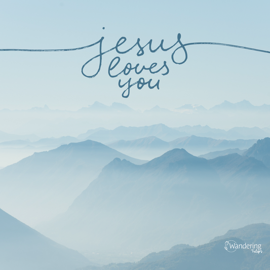 Jesus Loves You Magnet - High Quality Magnet | Wandering Tulips