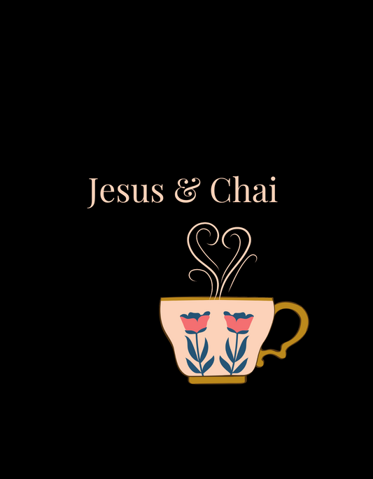 Jesus And Chai Women’s High-Waisted T-shirt | Wandering Tulips