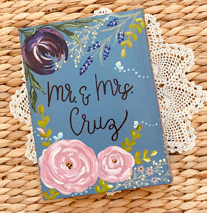 Customized Painted Bible