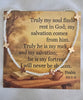 Pearl cross necklace with scripture card 