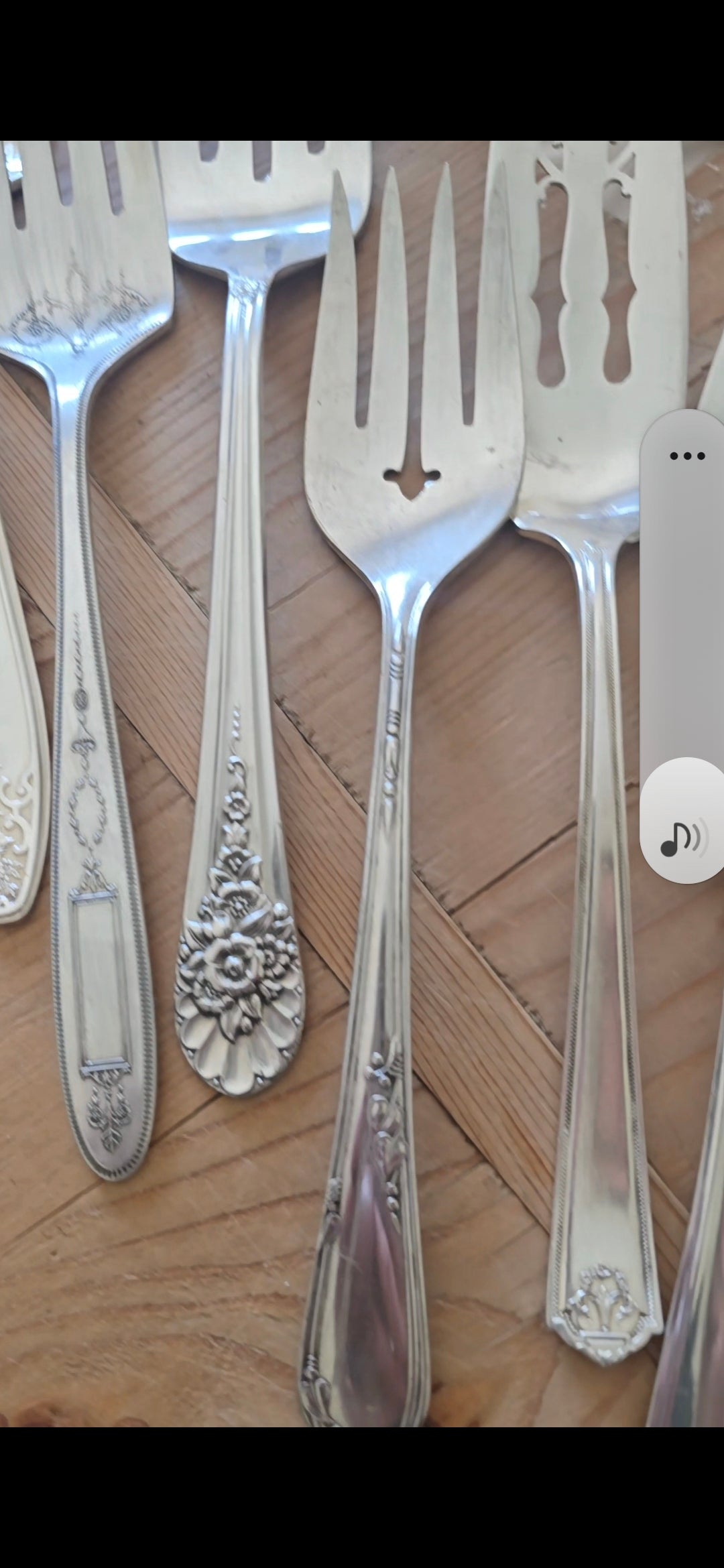 Vintage Silver Plated Serving Fork | Wandering Tulips