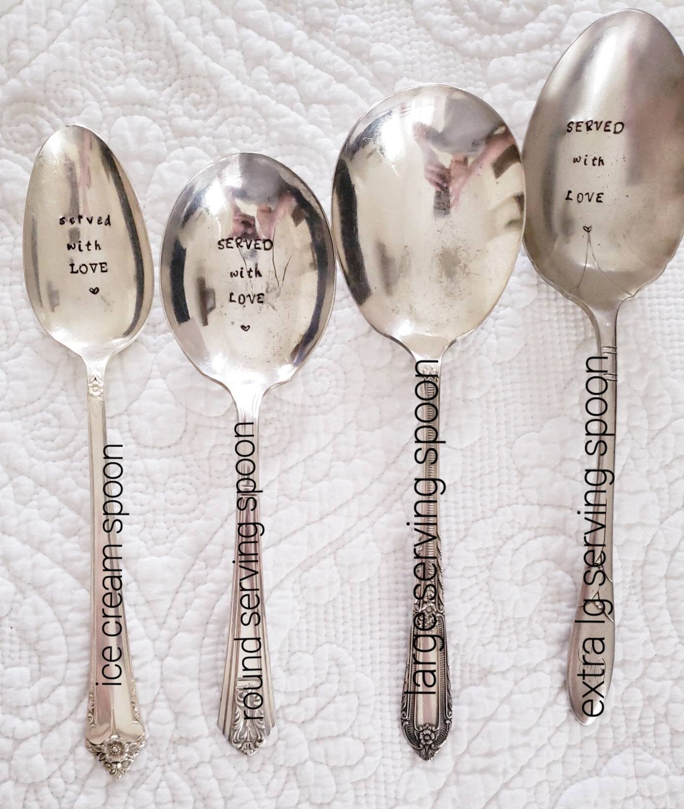 Vintage Silver Plated Spoon,But The Greatest Of These Is LOVE