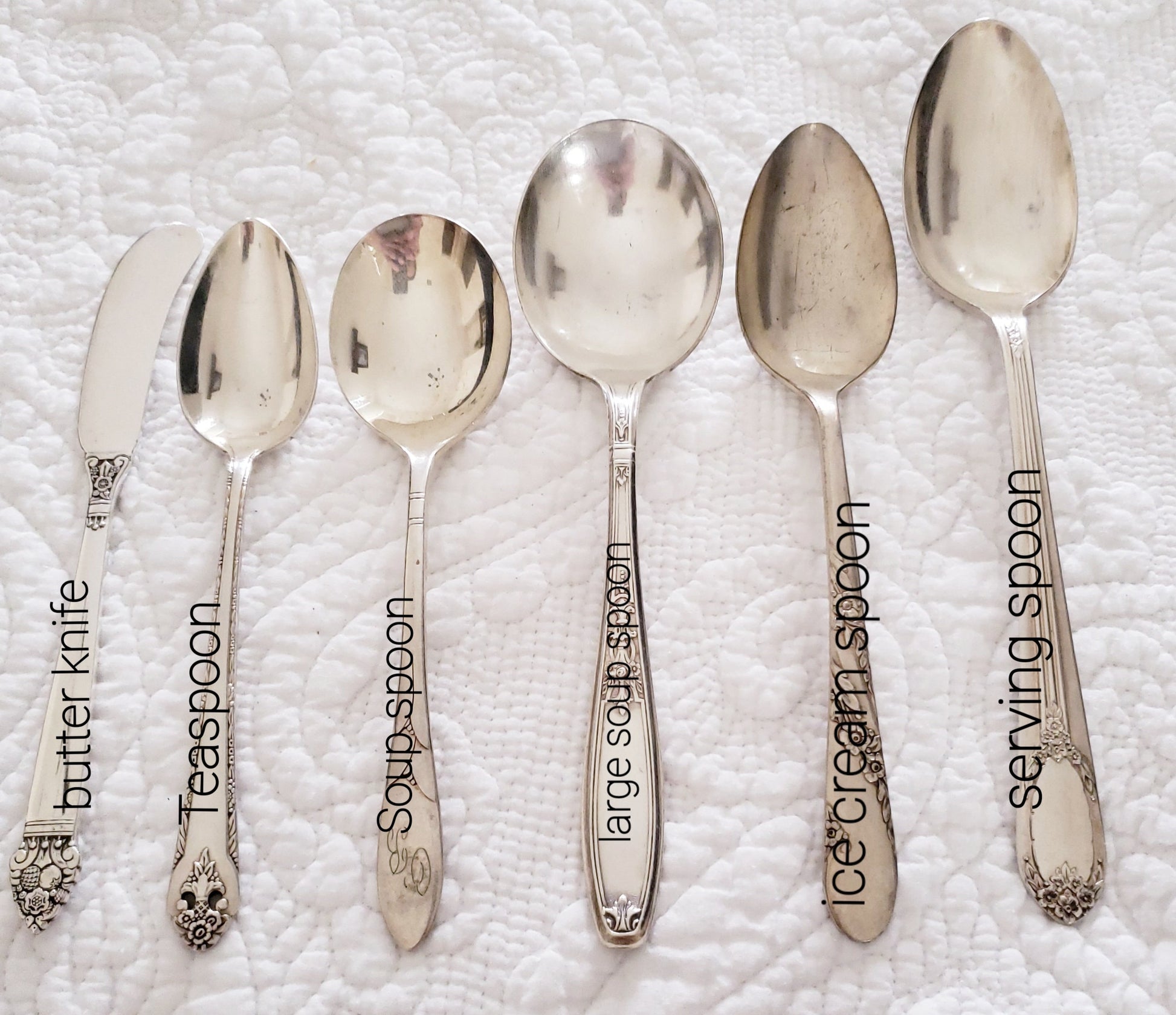 Vintage Silver Plated Teaspoon, I wish you lived nextdoor