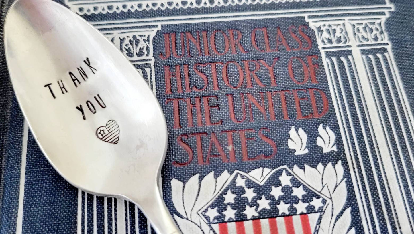 patriotic gift idea,patriotic spoon,thank you military,thank you veteran, military gift,gift for marine,gift for army,gift for airforce,gift for army,