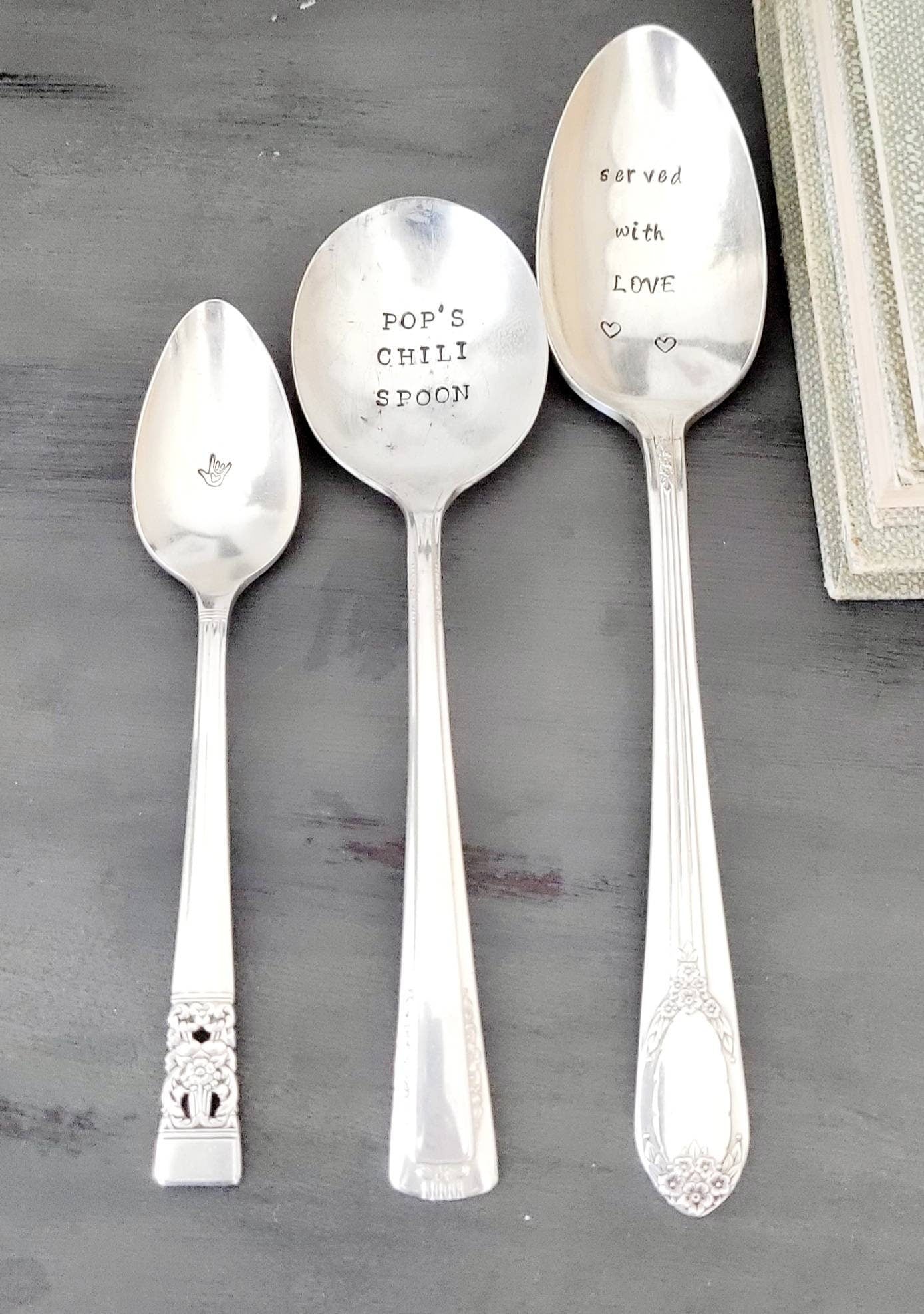 Customized Vintage Silver Plated Spoon