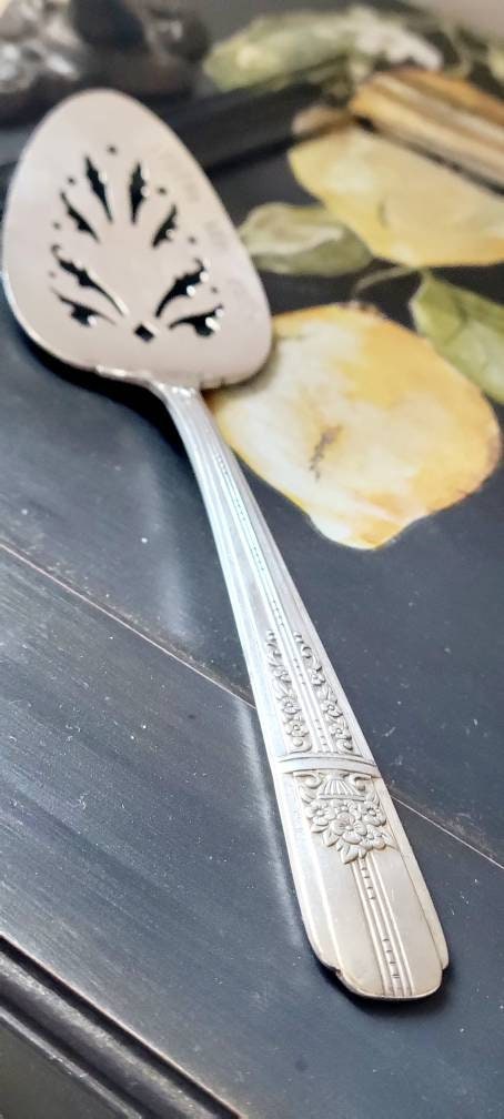 Spread Some Happy Vintage Pie Server,spatula,gift for hostess,house warming gift,gift for mom,gift for grandmother,gift for mother in law