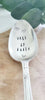Walk By Faith Vintage Silver Plated Teaspoon,Faith based gift,coffee lover gift,tea lover gift,gift for friend,gift for vintage lover