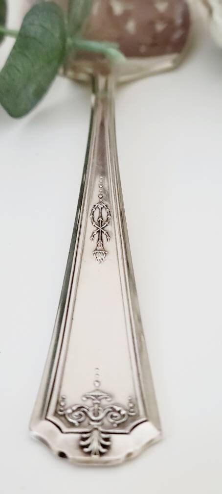 To Everything There Is A Season And A Time To Every Purpose Under The Heaven, Ecclestiastes 3:1,Vintage Silver Plated Server/Spatula