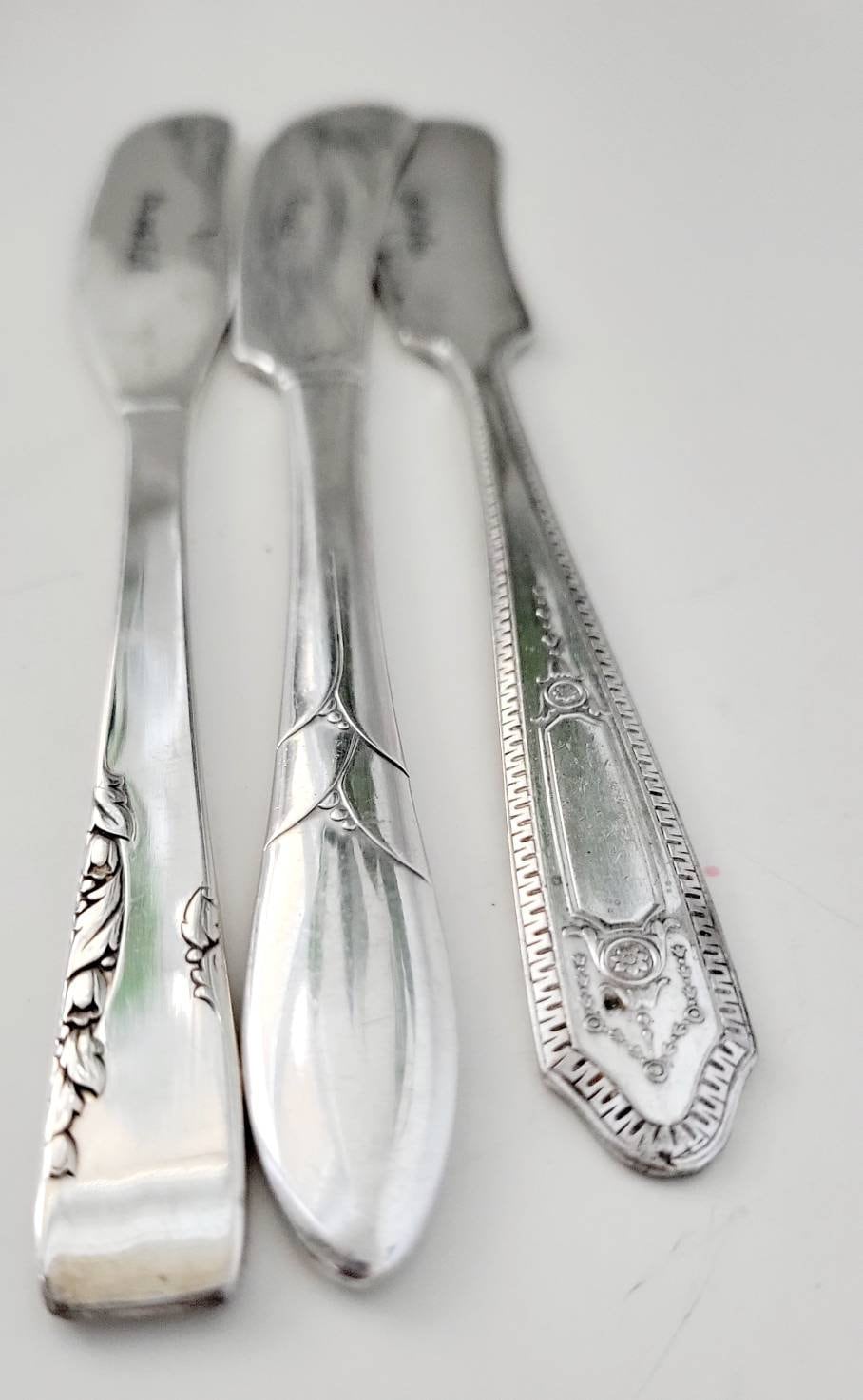 Silver Plated Vintage Set of Spreaders,Gift for Hostess,Gift for Grandmother,Gift for Mom,Gift for Wife