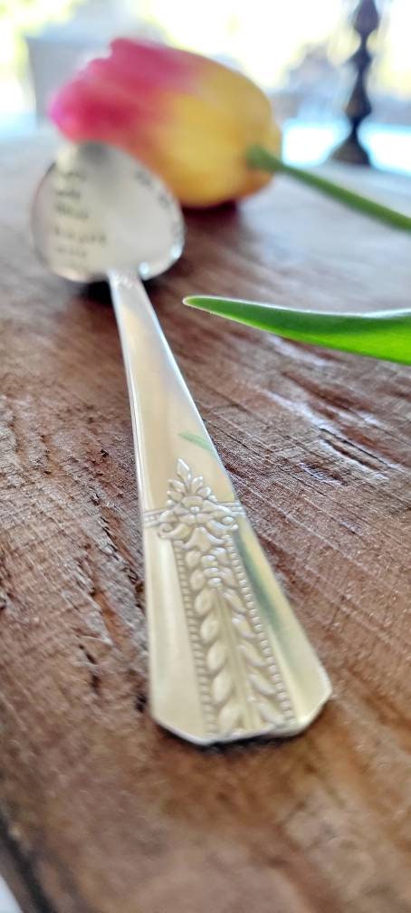 I Love You....More Vintage Teaspoon, Gift for daughter, Gift for Wife, Gift for Girlfriend, Gift for Husband,Birthday gift for spouse