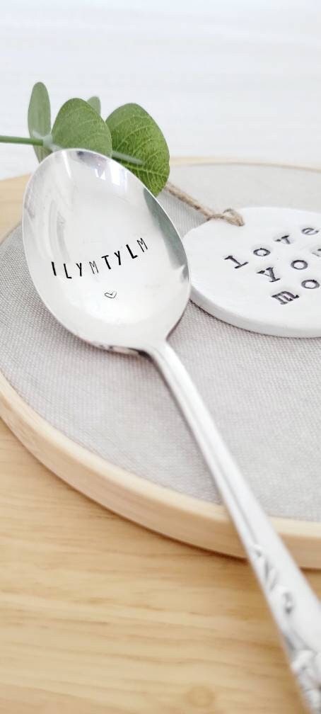 This listing is for a vintage silver plated soup spoon that you can personalize. I stamp each letter one at a time! It will be sent to you packaged ready for you to gift it!