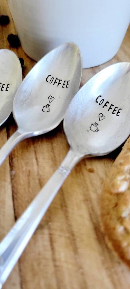 farmhouse coffee bar,coffee spoon,coffee gift,coffee lover gift,coffee freak gift,uniquegift idea,vintage gift,vintage spoon,vintage coffee bar,vintage lover gift,gift for mom,gift for dad,gift for daughter