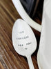 His Mercies Are New Silver Plated Vintage Teaspoon, Personalized Gift,Vintage Spoon,Gift for Father,gift for mom