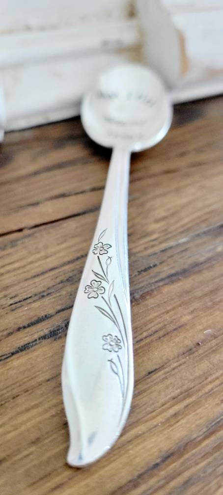 When I Rise Give Me Jesus Vintage teaspoon,Silver plated spoon,faith based gift,gift for tea lover,gift for coffee lover,gift for wife