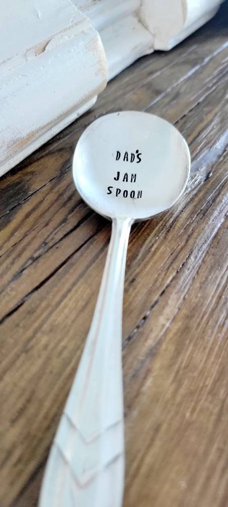 Customized Soup Spoon,vintage, create a one of a kind gift for your loved one, gift that keeps on giving,gift for mom,gift for dad