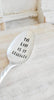 The Lord is my strength vintage silver plated teaspoon. Hand stamped and placed in a felt bag along with a water proof sticker.