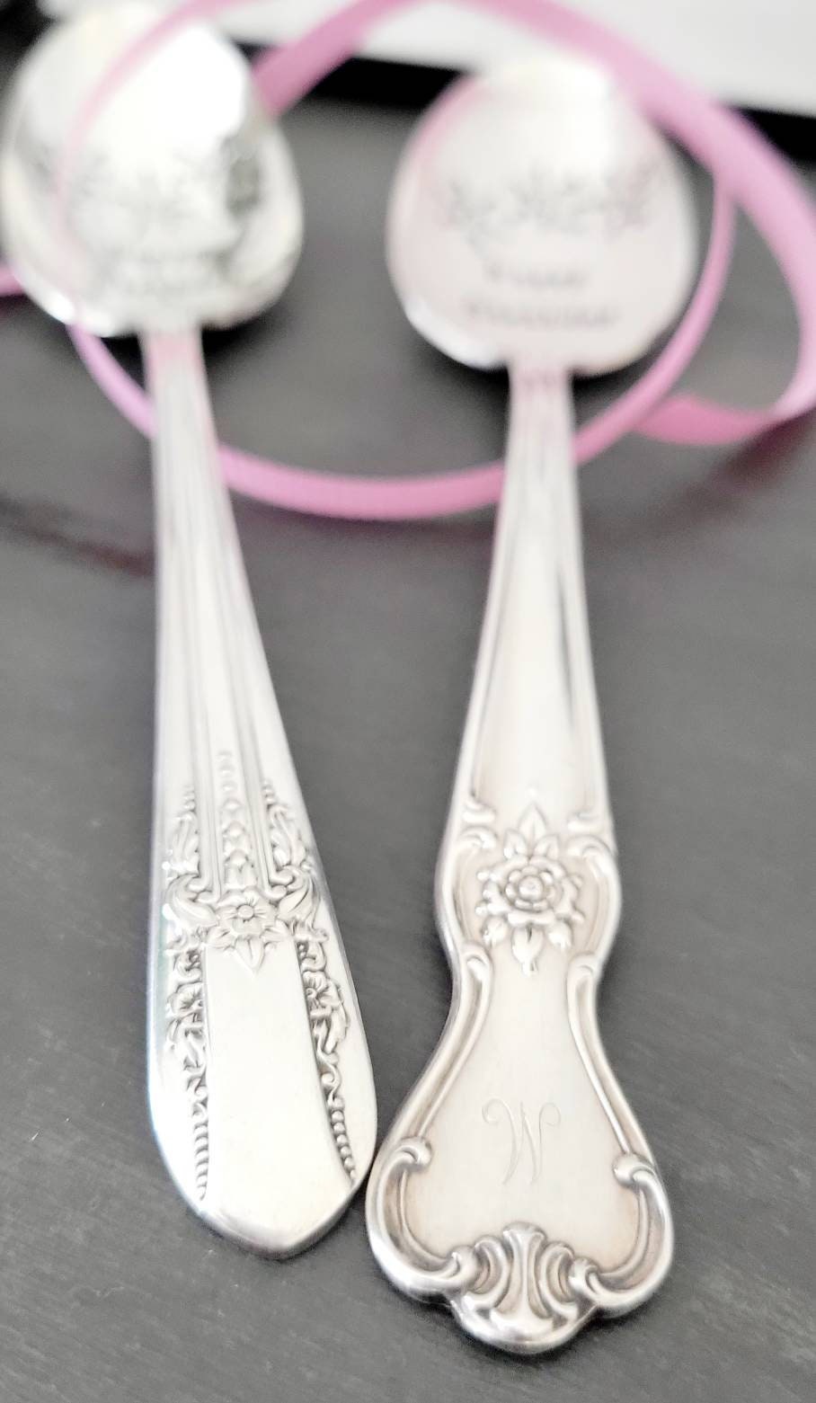 Vintage Silver Plated large soup spoon,happy birthday spoon, birthday gift, birthday basket, birthday box,ready to ship gift