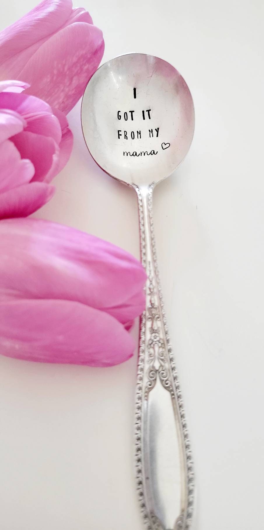 Vintage Silver Plated Spoon,gift for mom,gift for wife,gift from daughter,birthday gift for mom,mothers day gift,gift from son,vintage gift