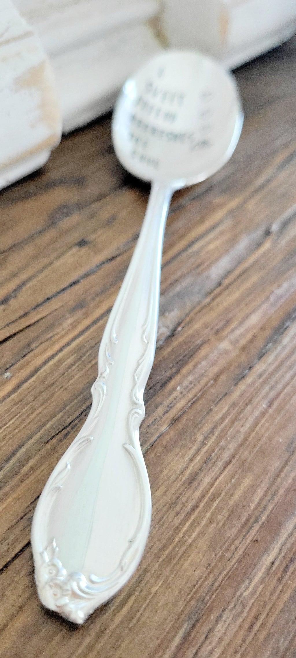 Vintage Silver Plated Spoon,A sweet friend refreshes the soul,gift for bestie,girlfriends birthday,gift for girlfriends,friend to friend