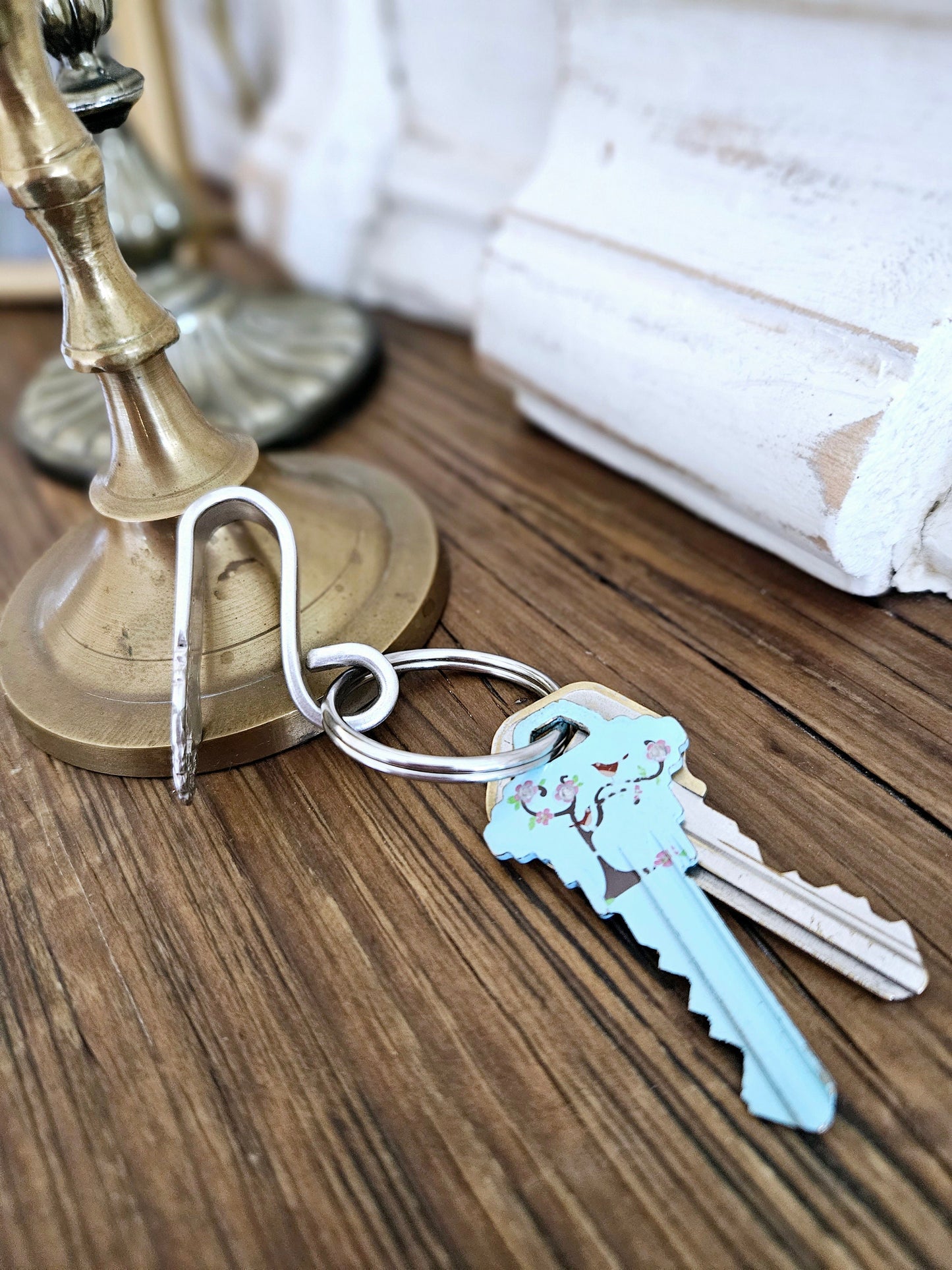 Vintage Keychain,purse hook,vintage gift,gift for wife,gift for mom,unique gift,vintage lover,key chain,key hook