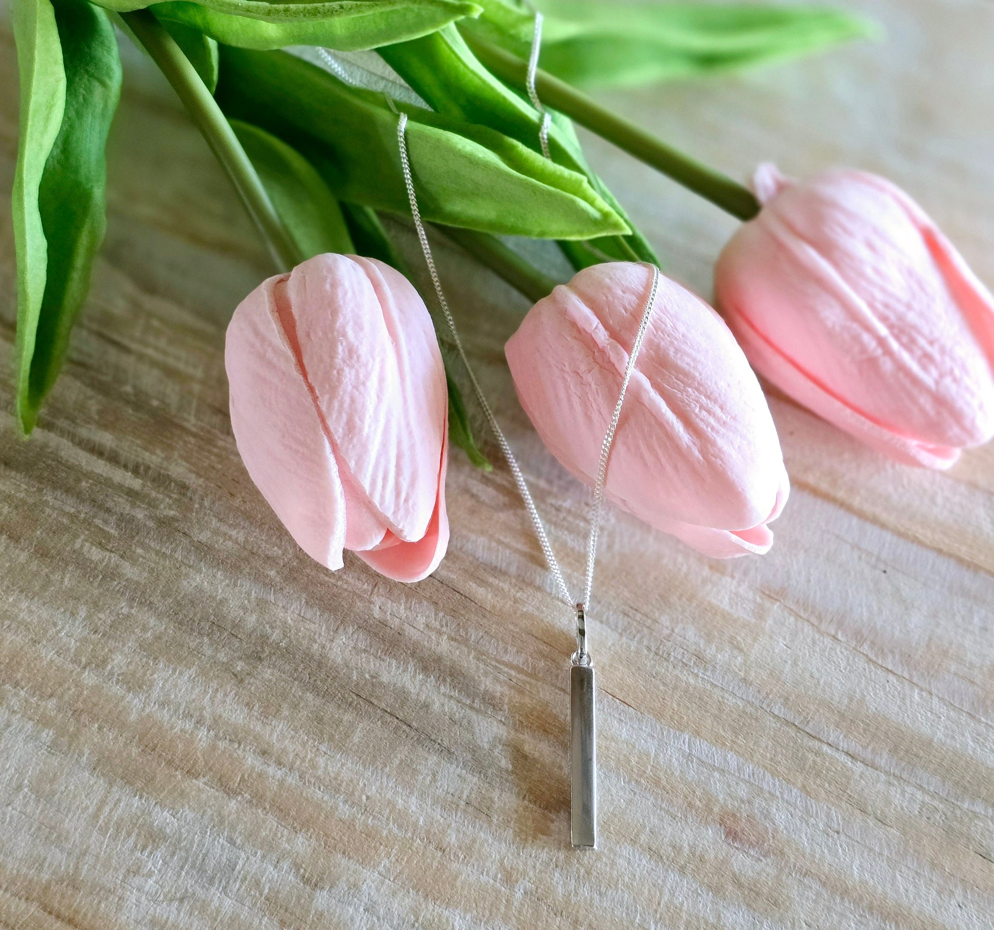 Ray of sunshine sterling silver necklace