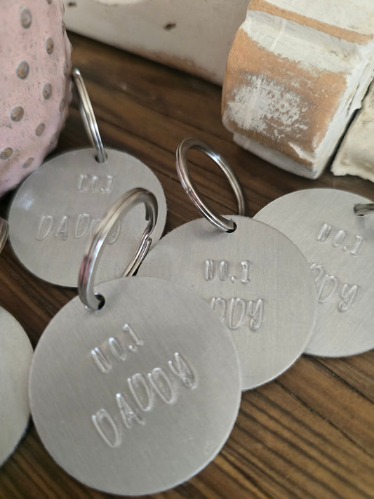 Keychain For Dad | Wandering Tulips